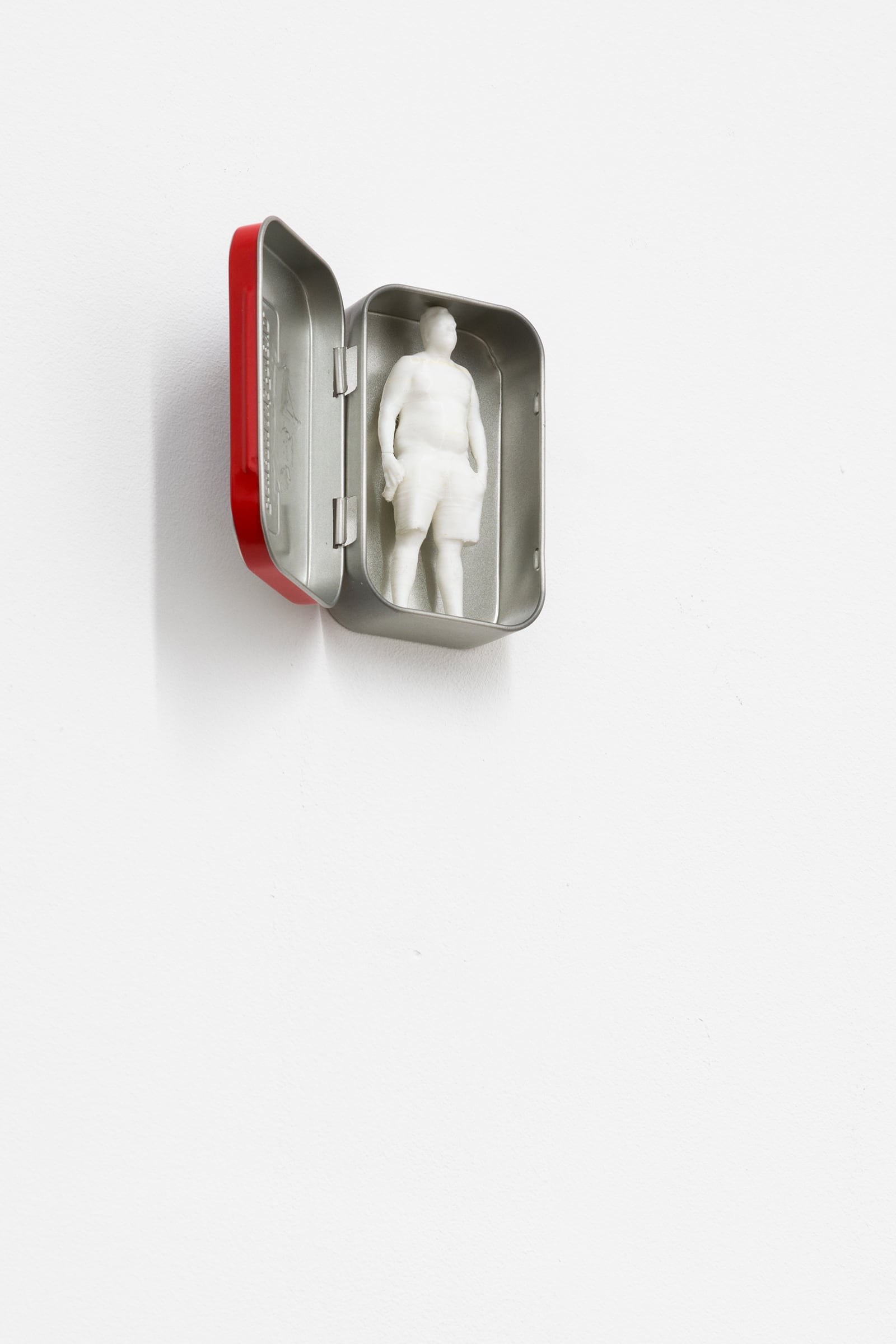 Leonid Kostin, Untitled (vs.), 2023, 3d-printing figure, mixed media, 5 x 10 cm